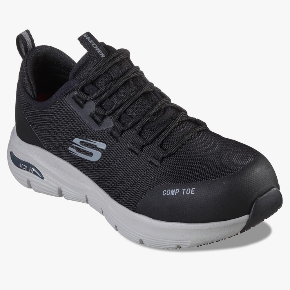 ⭐️ 263. Skechers Women's Work, Arch Fit - Ebinal SR Composite Toe Sneaker